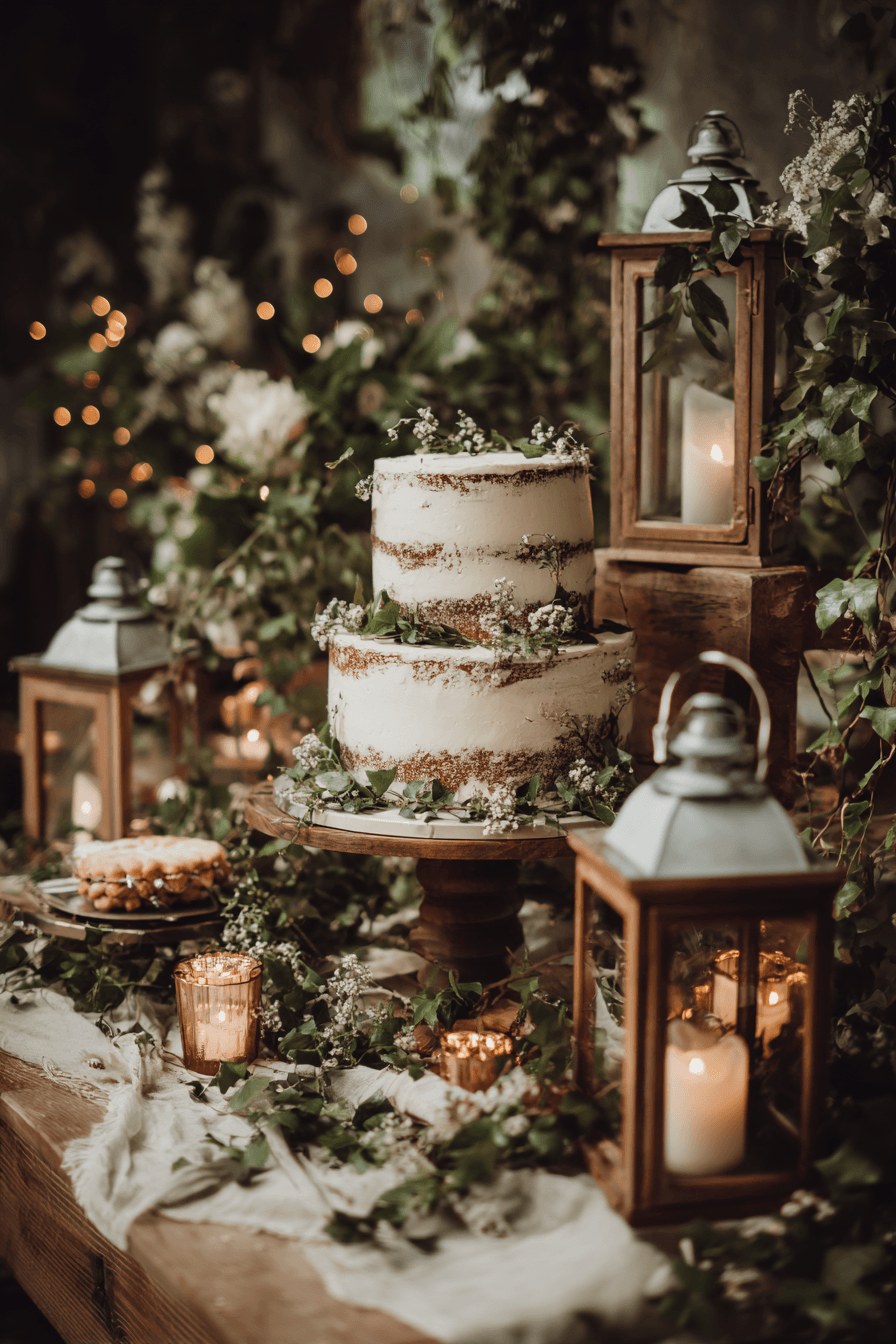 27 Stunning Wedding Cake Table Decoration Ideas for Elegant Receptions
