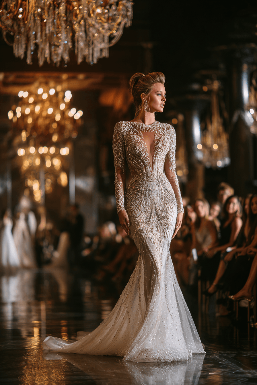 27 Stunning Mermaid Wedding Dresses with Sleeves for a Timeless Bridal Look