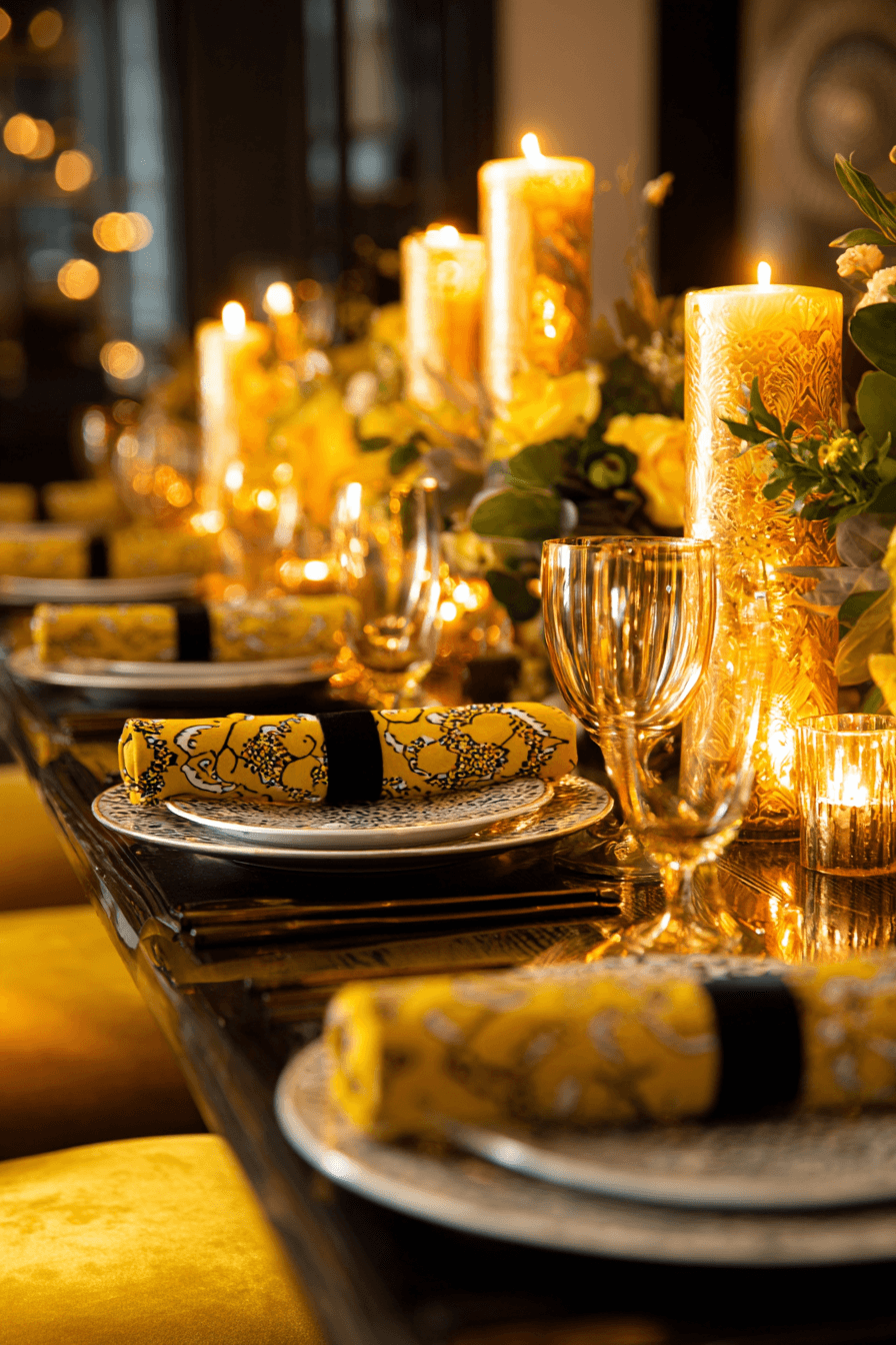 27 Black and Gold Dinner Party Ideas for a Luxurious Celebration
