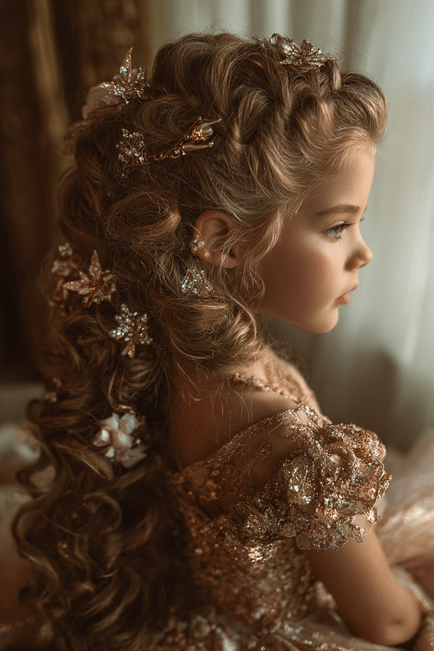 27 Elegant Flower Girl Hair Inspirations for Every Wedding Theme