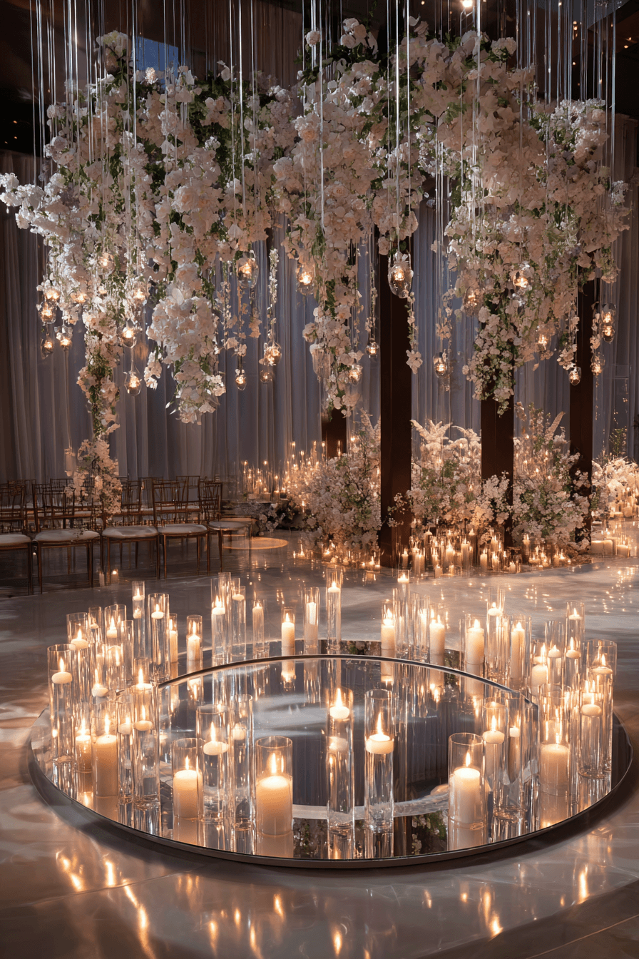 27 Romantic Circle Wedding Arch Decor Ideas