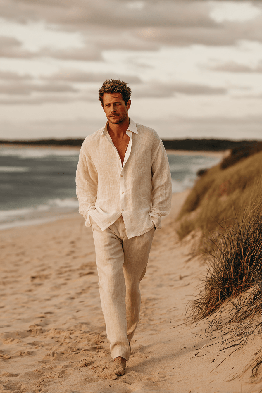 27 Beach Wedding Outfit Ideas for Men That Look Effortlessly Stylish