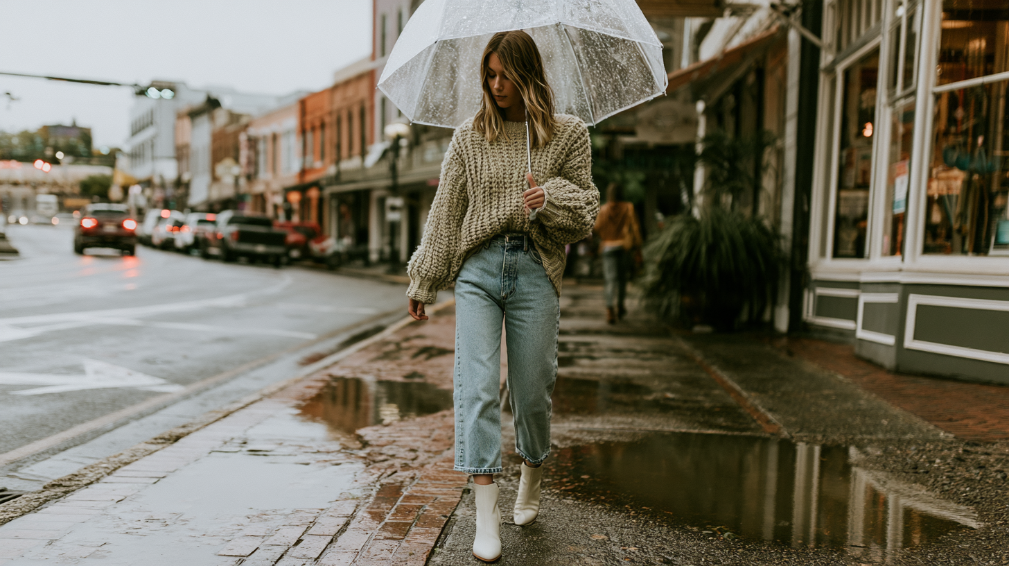27 Rainy Weather Outfit Ideas for a Comfortable Yet Stylish Look