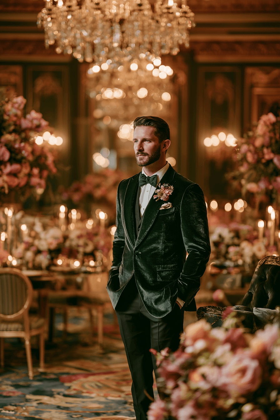 27 Green Tuxedo Wedding Ideas for a Stylish and Modern Celebration