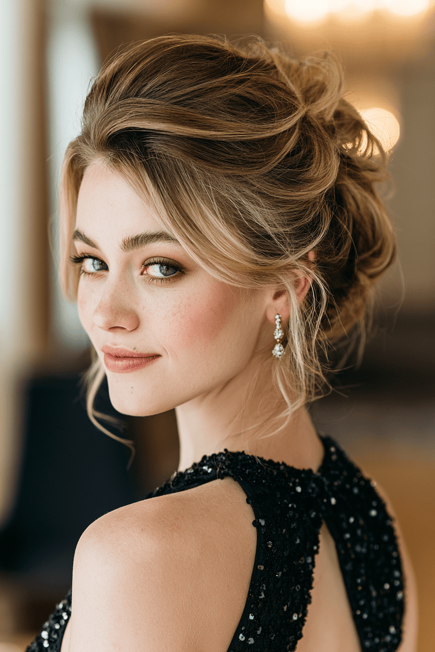 27 Beautiful Prom Updos to Complete Your Dream Look