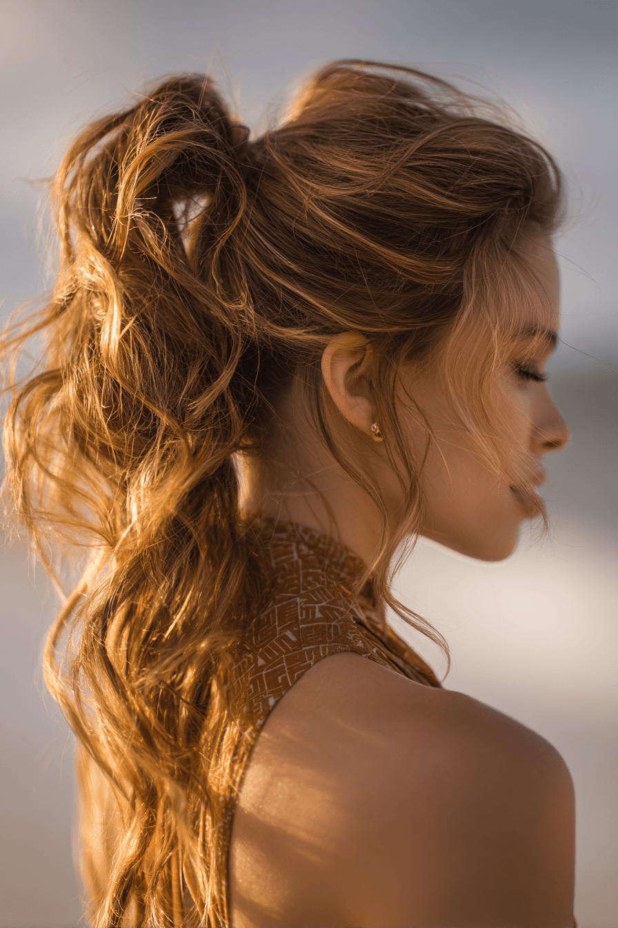 27 Beach Wedding Hairstyles That Stay Gorgeous in Ocean Breeze