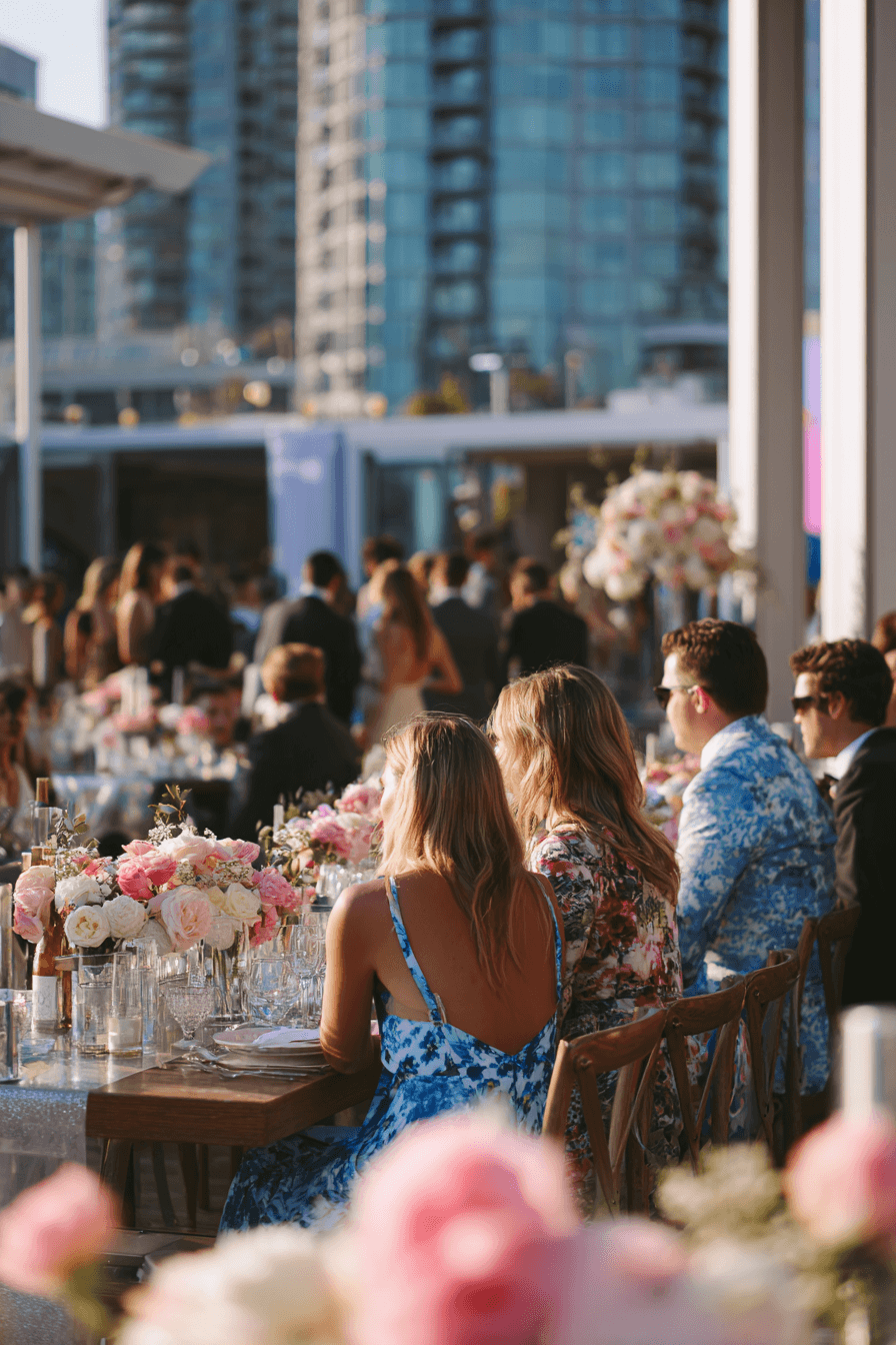 27 Elegant Rooftop Wedding Reception Themes Couples Love