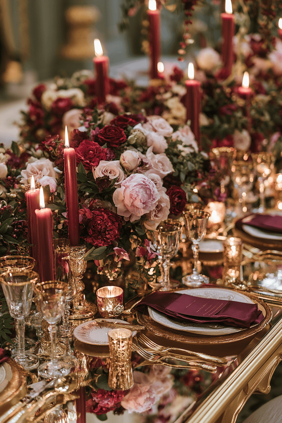 27 Burgundy and Blush Wedding Ideas for a Timeless Romantic Celebration