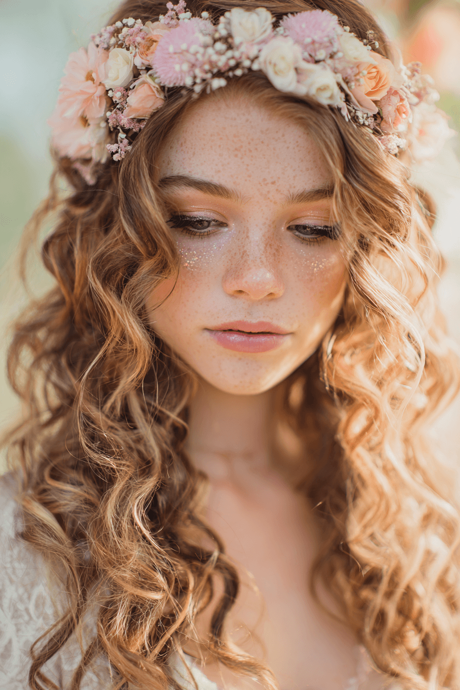 27 Beautiful Curly Hair Looks Perfect for Weddings