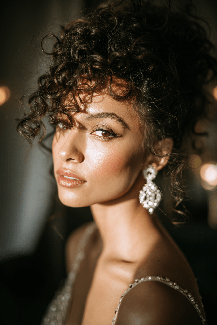 27 Beautiful Curly Hair Looks Perfect for Weddings