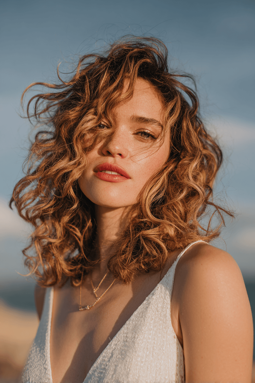 27 Beach Wedding Hairstyles That Stay Gorgeous in Ocean Breeze
