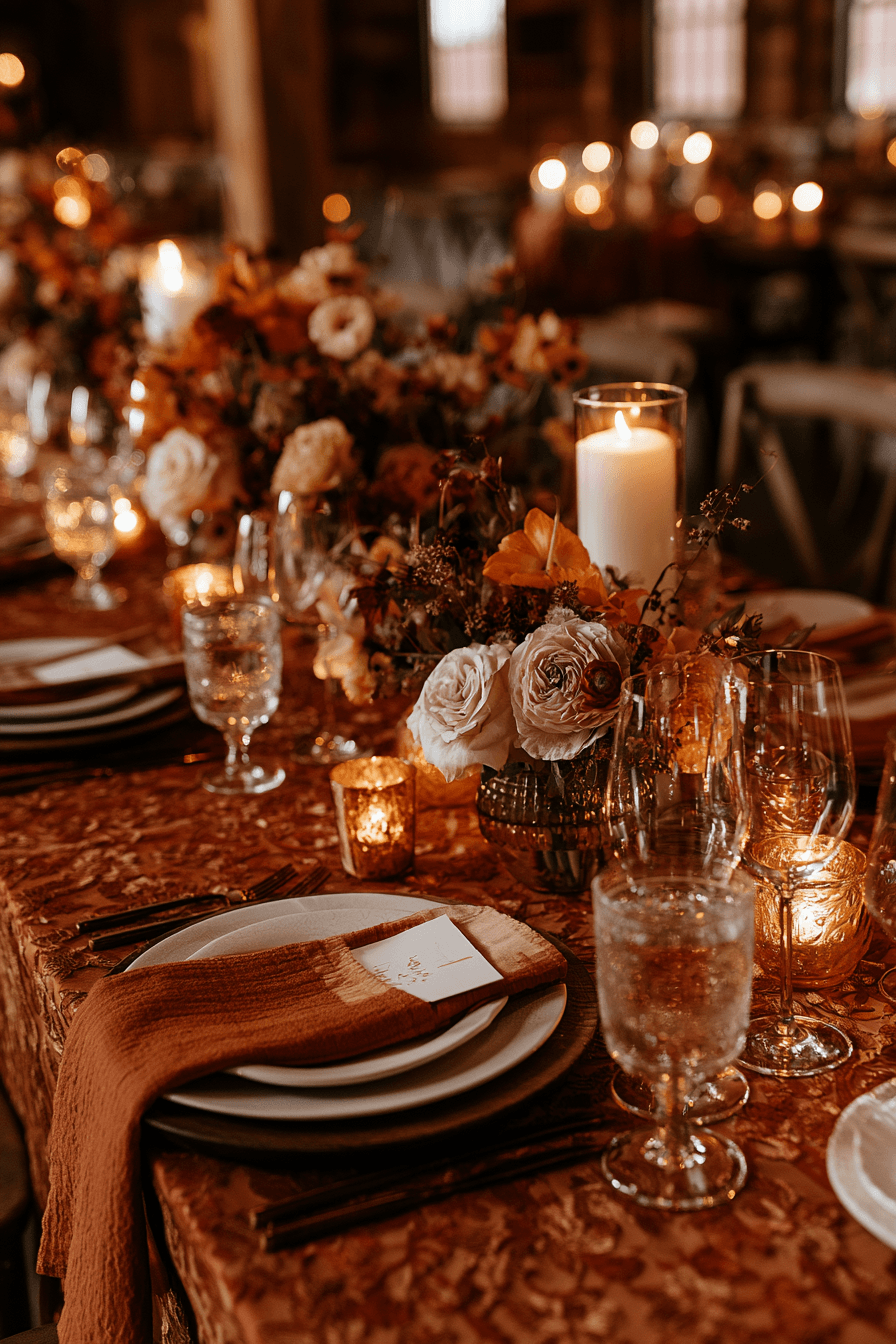 27 Stunning Burnt Orange Wedding Flower Ideas for a Romantic Celebration