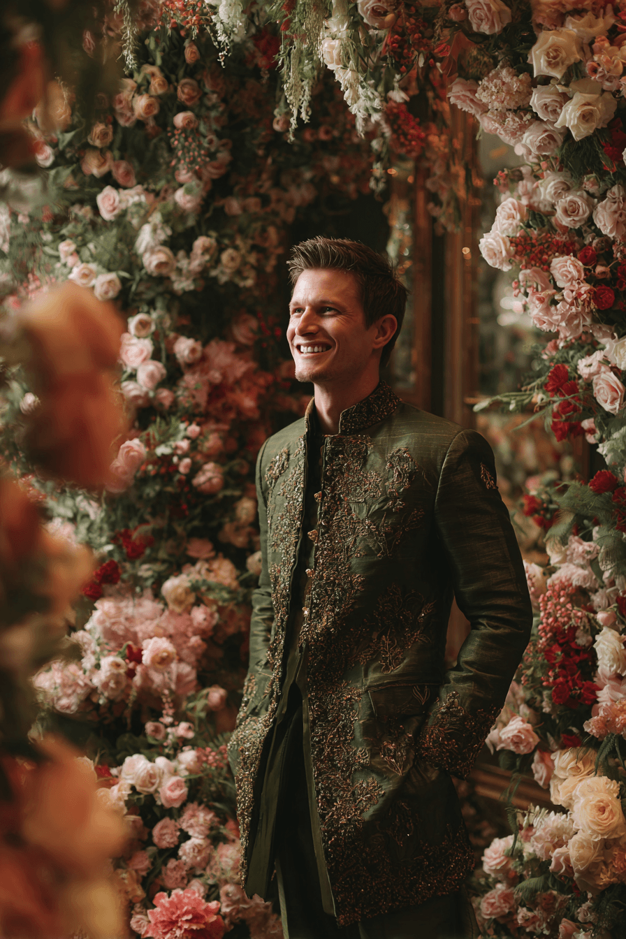 27 Green Groom Attire Inspirations for Every Wedding Theme