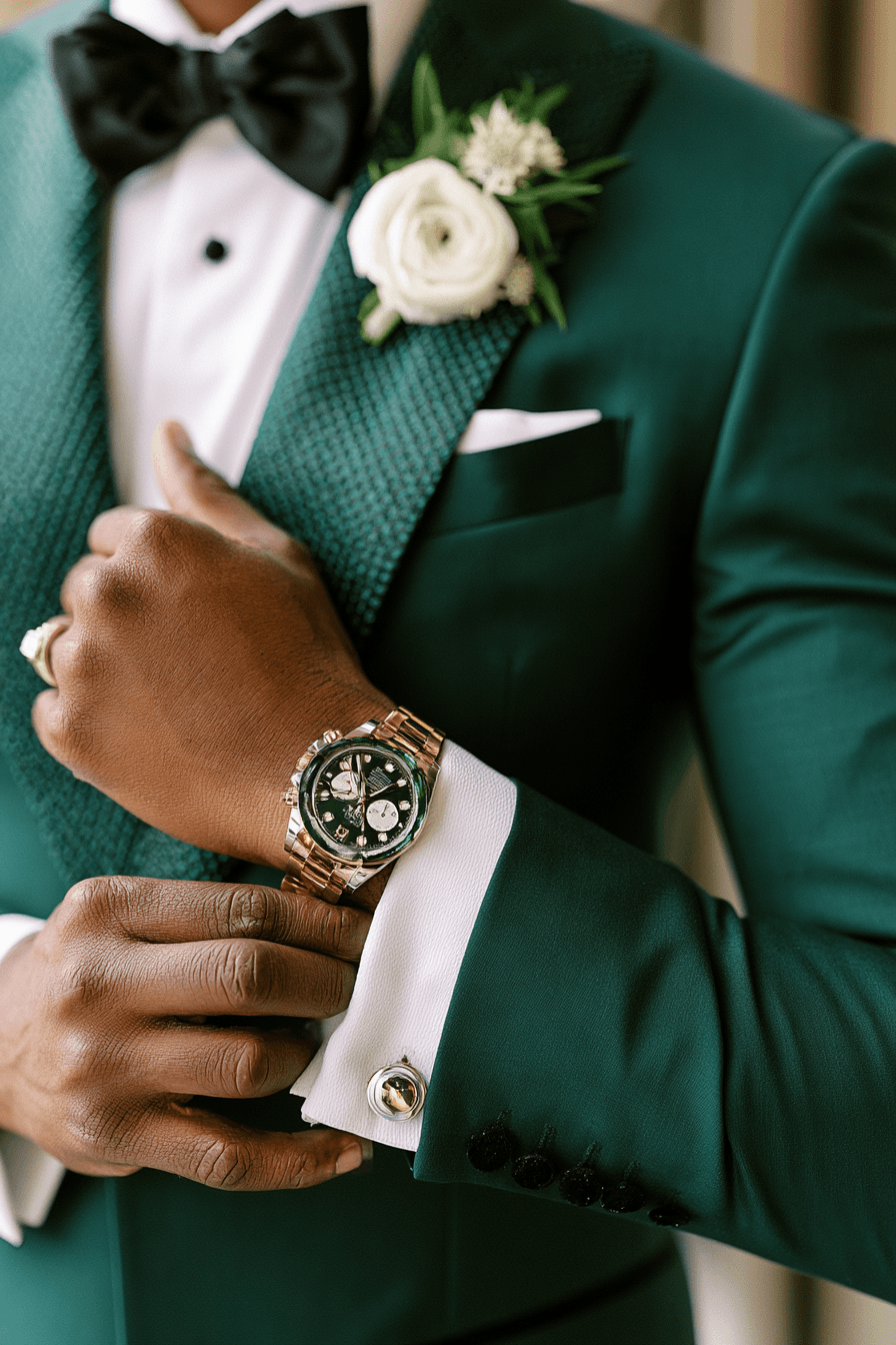 27 Green Tuxedo Wedding Ideas for a Stylish and Modern Celebration