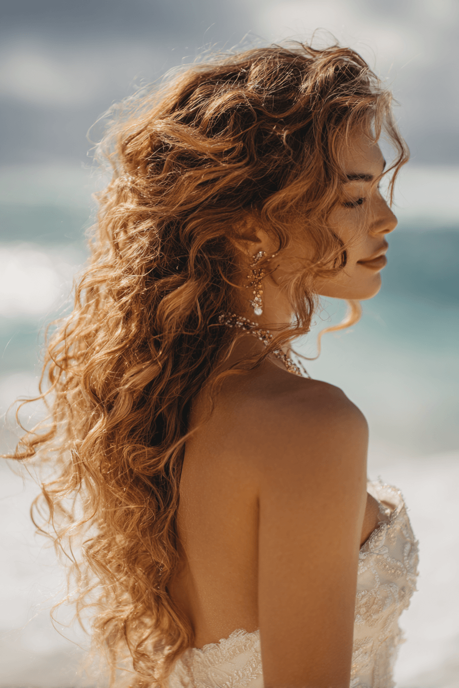 27 Beautiful Curly Hair Looks Perfect for Weddings