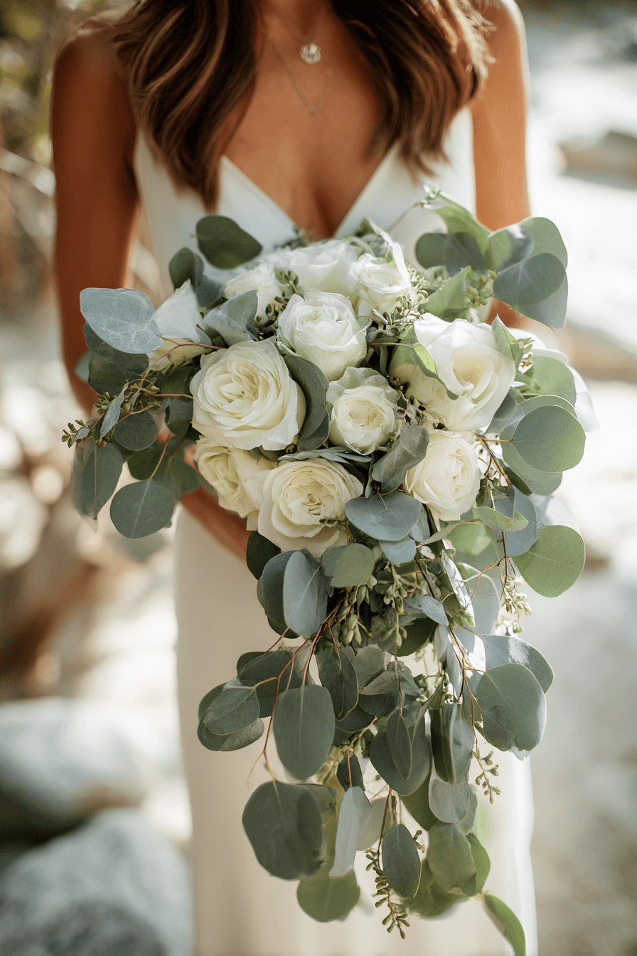 27 Dreamy Cascading Wedding Bouquet Designs Brides Love