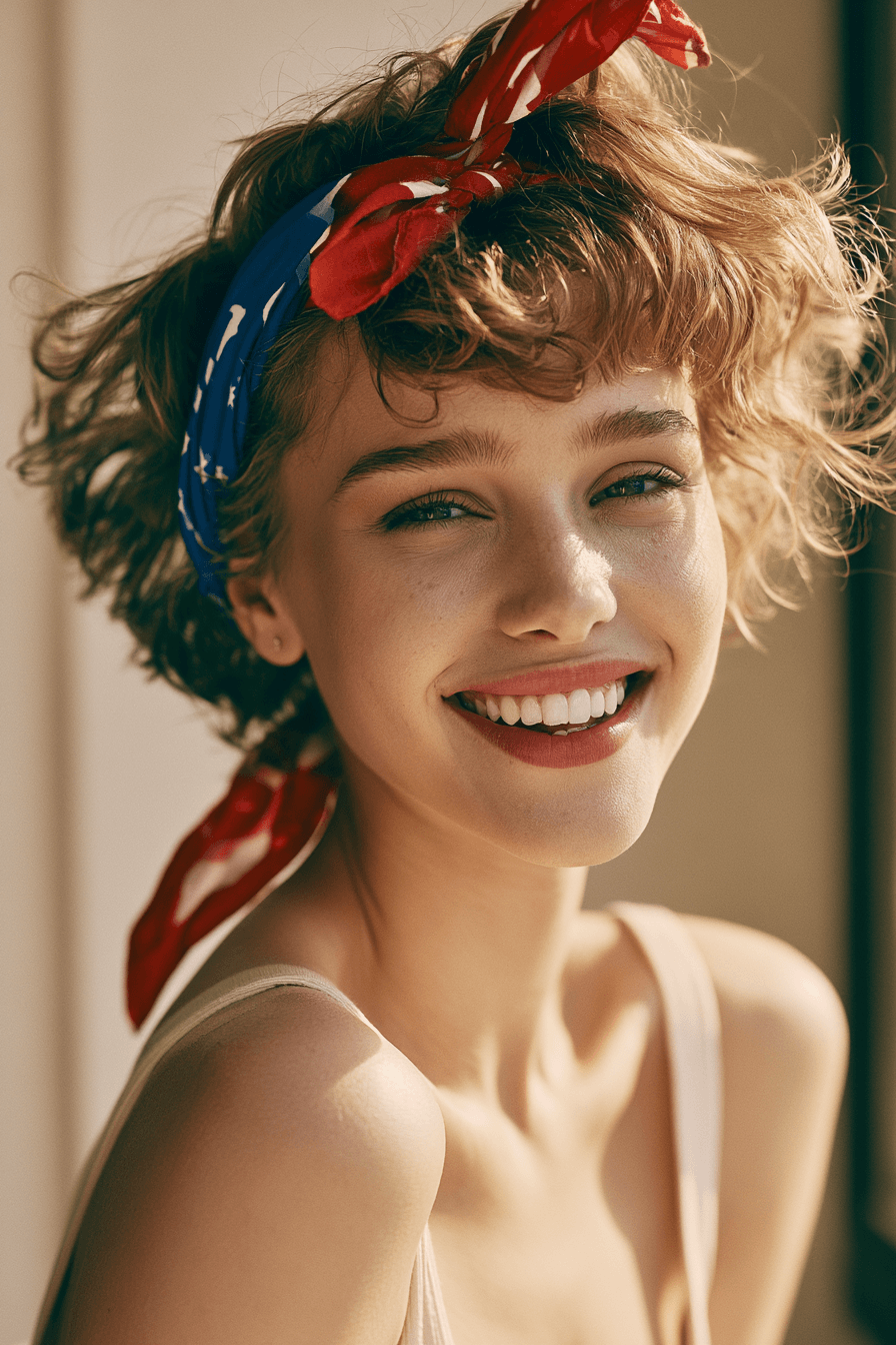 27 Bandana Hairstyles for Short Hair That Look Effortlessly Chic