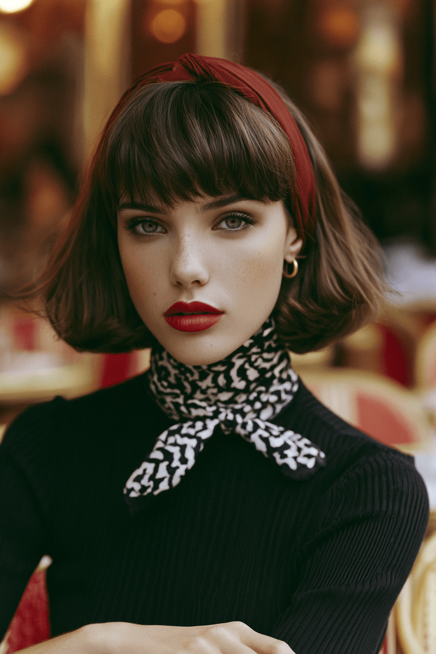 27 Bandana Hairstyles for Short Hair That Look Effortlessly Chic