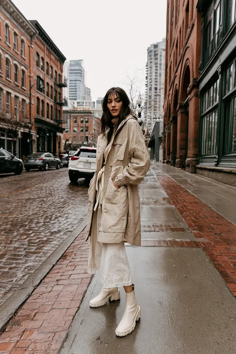 27 Rainy Weather Outfit Ideas for a Comfortable Yet Stylish Look
