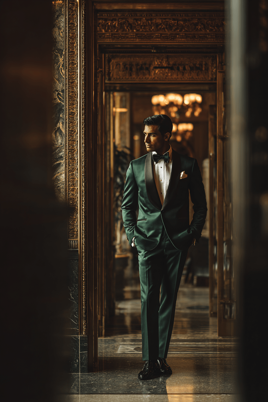 27 Green Groom Attire Inspirations for Every Wedding Theme