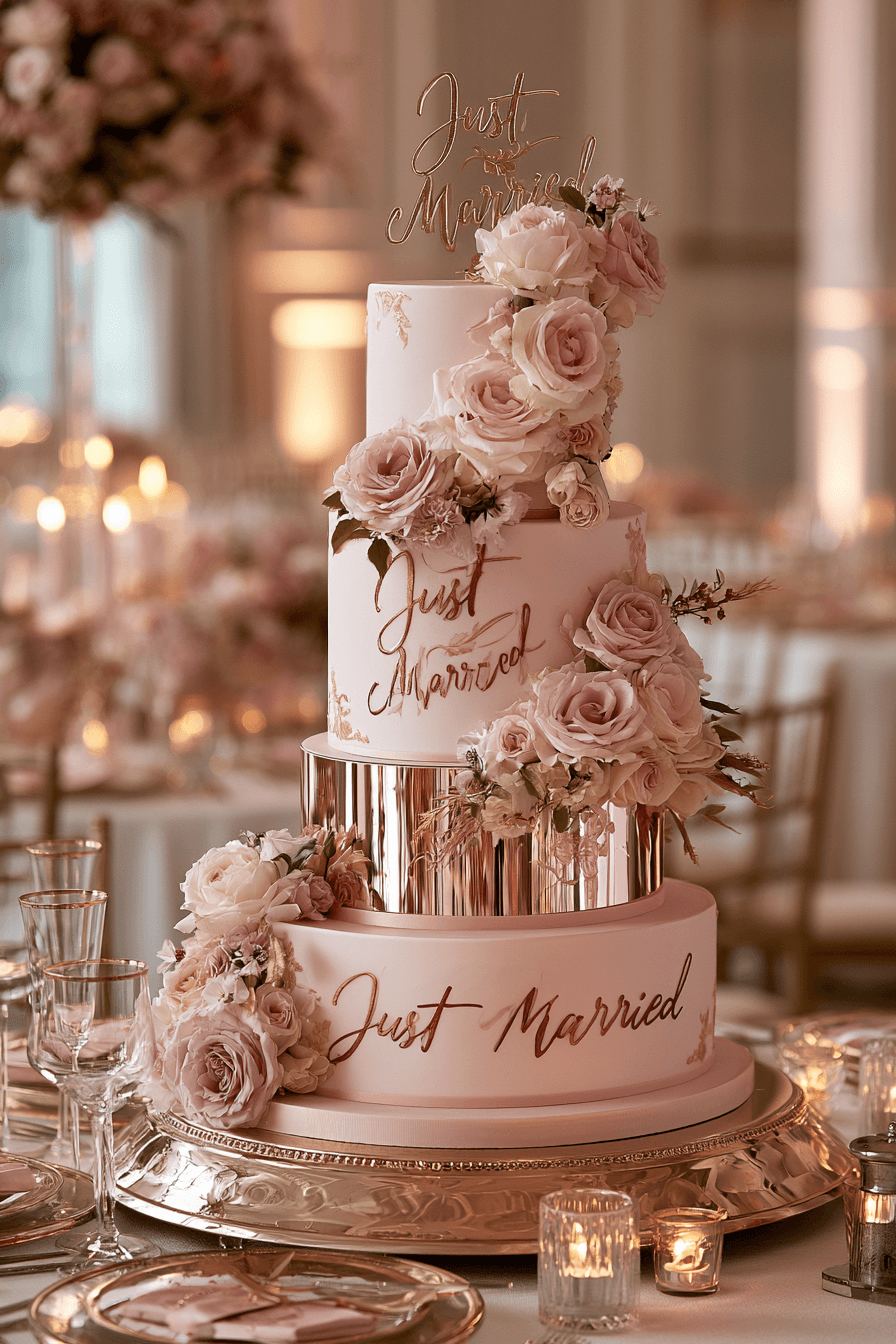 27 Romantic Just Married Cake Ideas Every Couple Will Love
