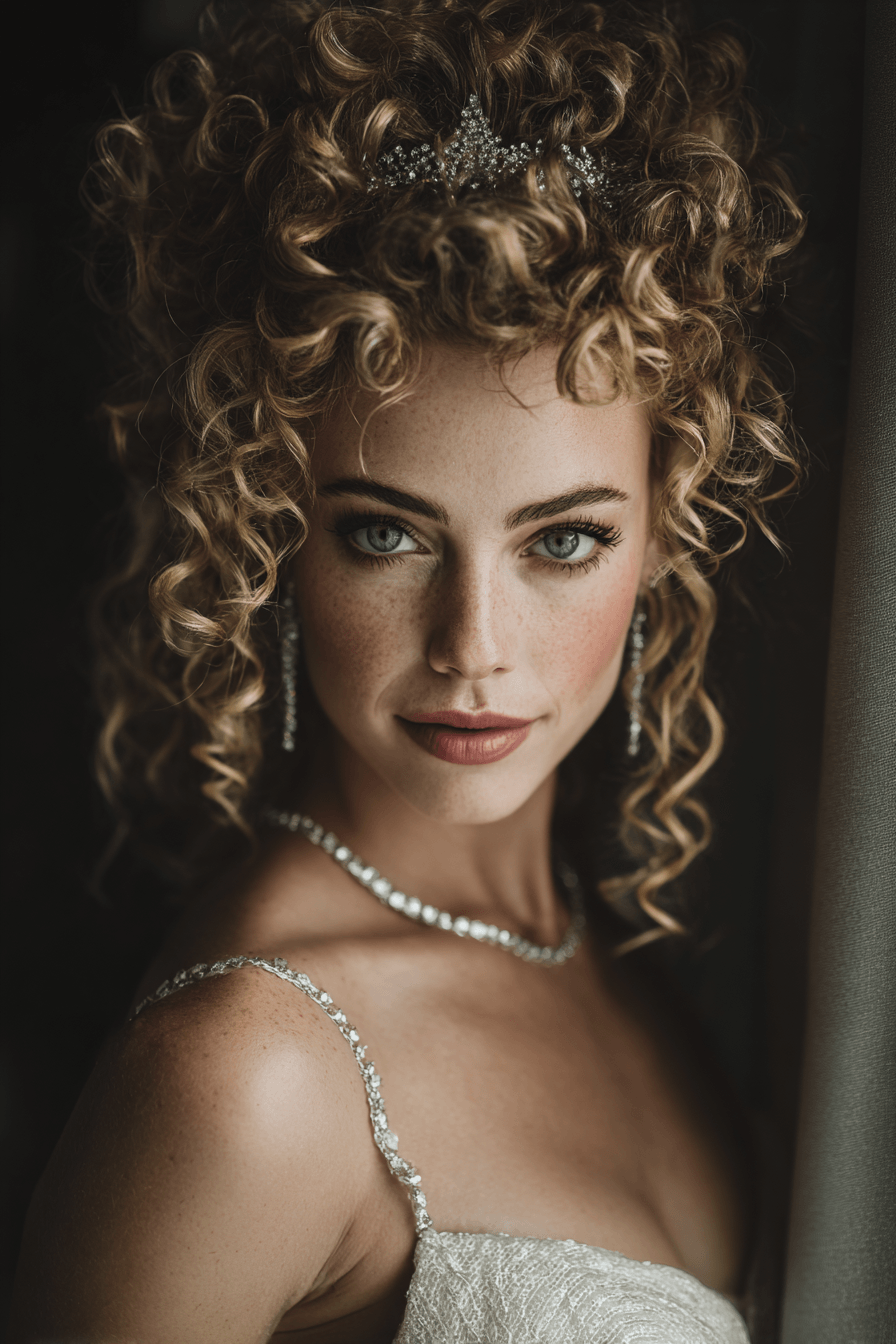 27 Beautiful Curly Hair Looks Perfect for Weddings