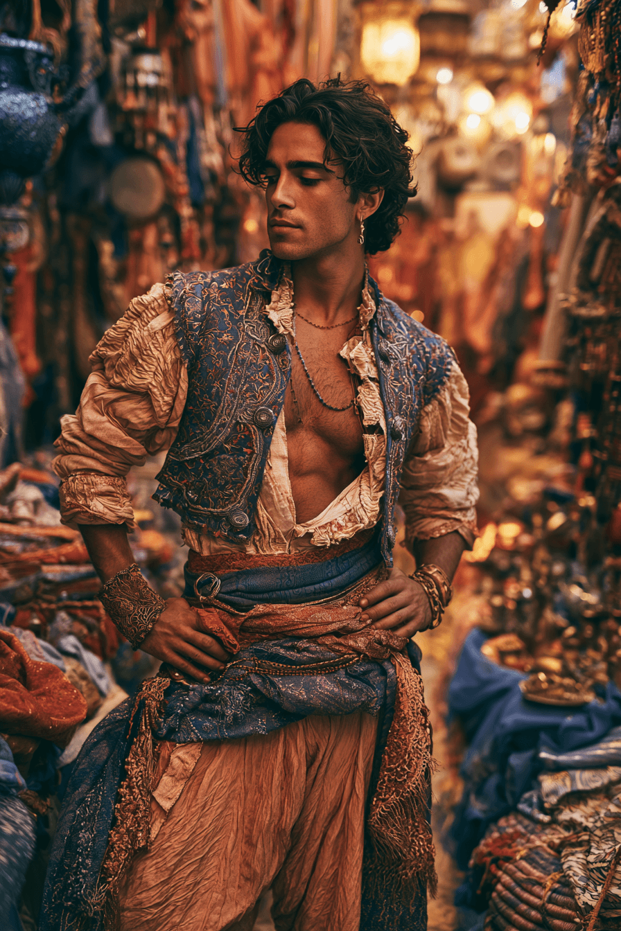 27 Enchanting Jasmine and Aladdin Costumes for Couples and Families