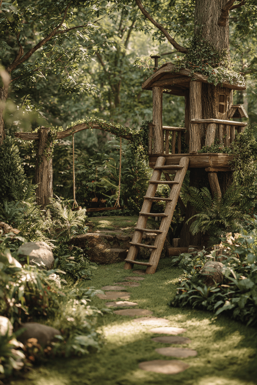 27 Fun Children's Garden Play Areas Kids Will Love Exploring