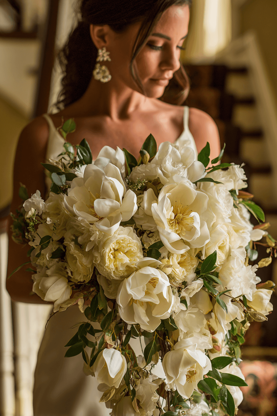27 Dreamy Cascading Wedding Bouquet Designs Brides Love
