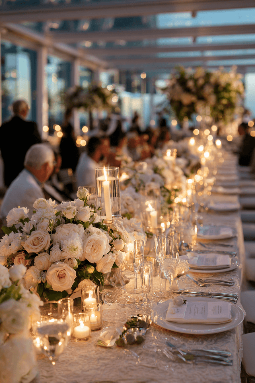 27 Elegant Rooftop Wedding Reception Themes Couples Love