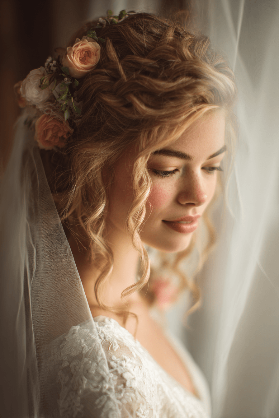 27 Beautiful Curly Hair Looks Perfect for Weddings