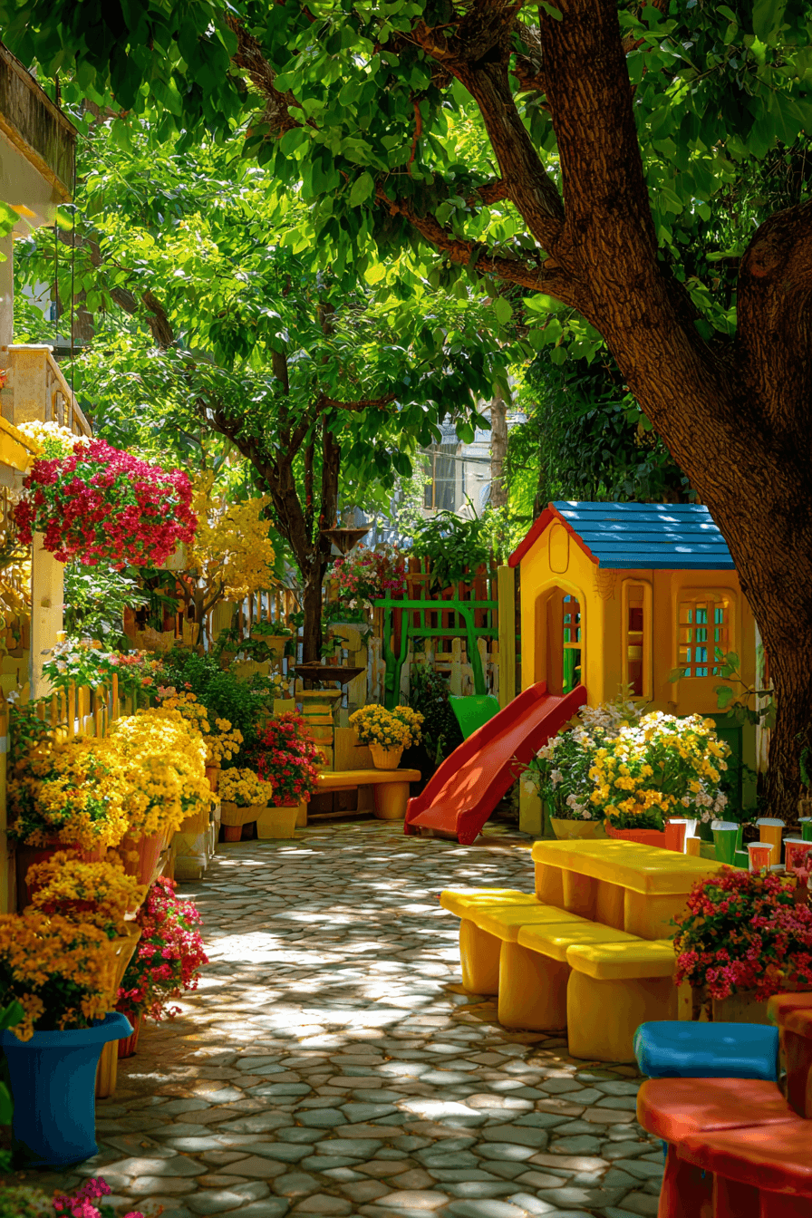 27 Fun Children's Garden Play Areas Kids Will Love Exploring