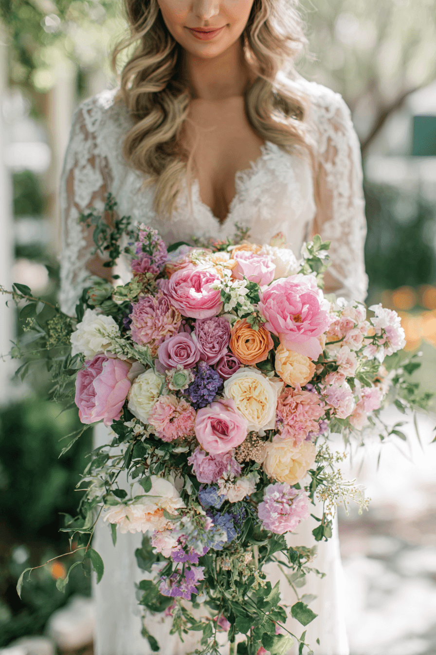 27 Dreamy Cascading Wedding Bouquet Designs Brides Love