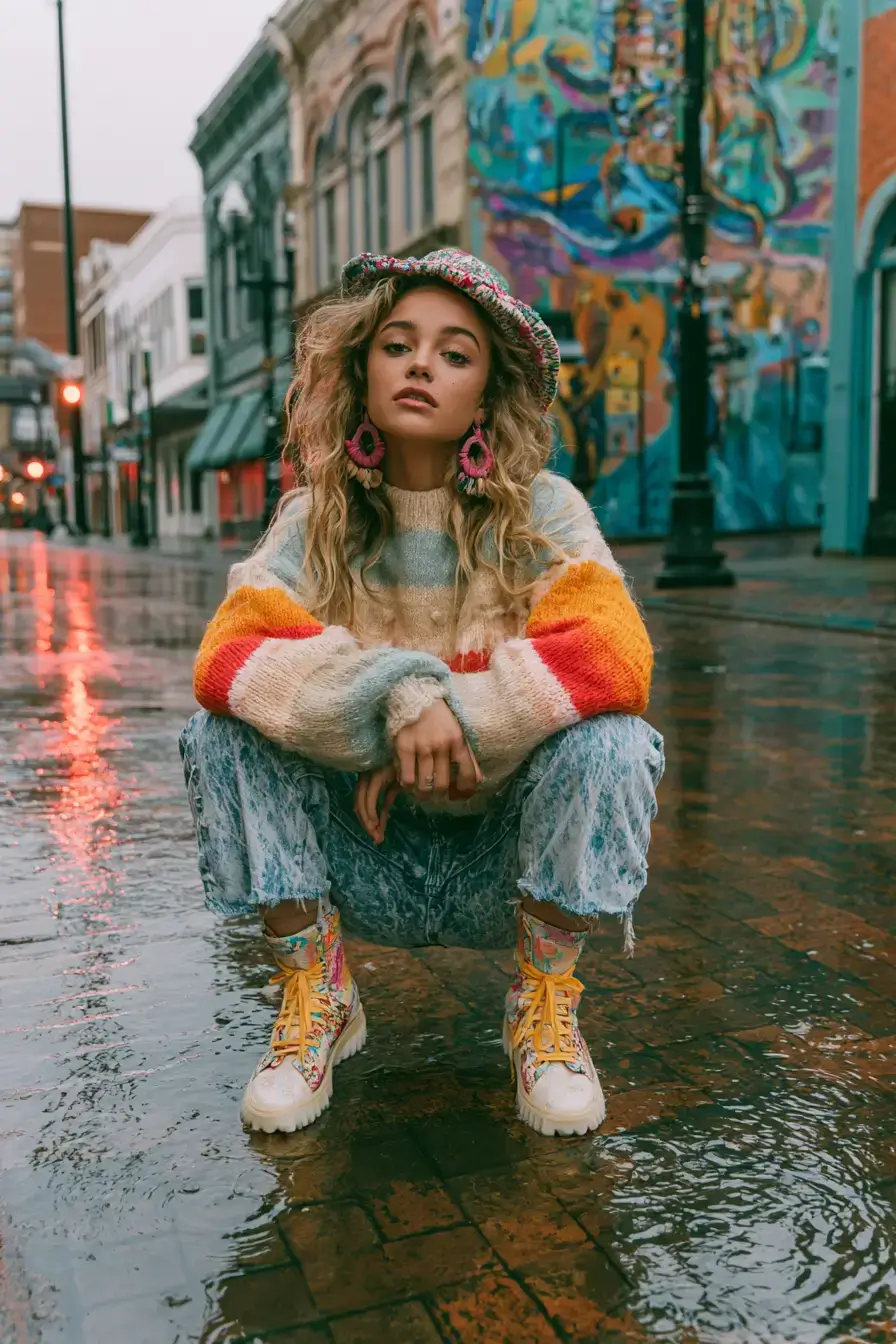 27 Rainy Weather Outfit Ideas for a Comfortable Yet Stylish Look