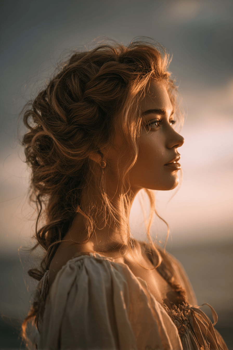 27 Beach Wedding Hairstyles That Stay Gorgeous in Ocean Breeze