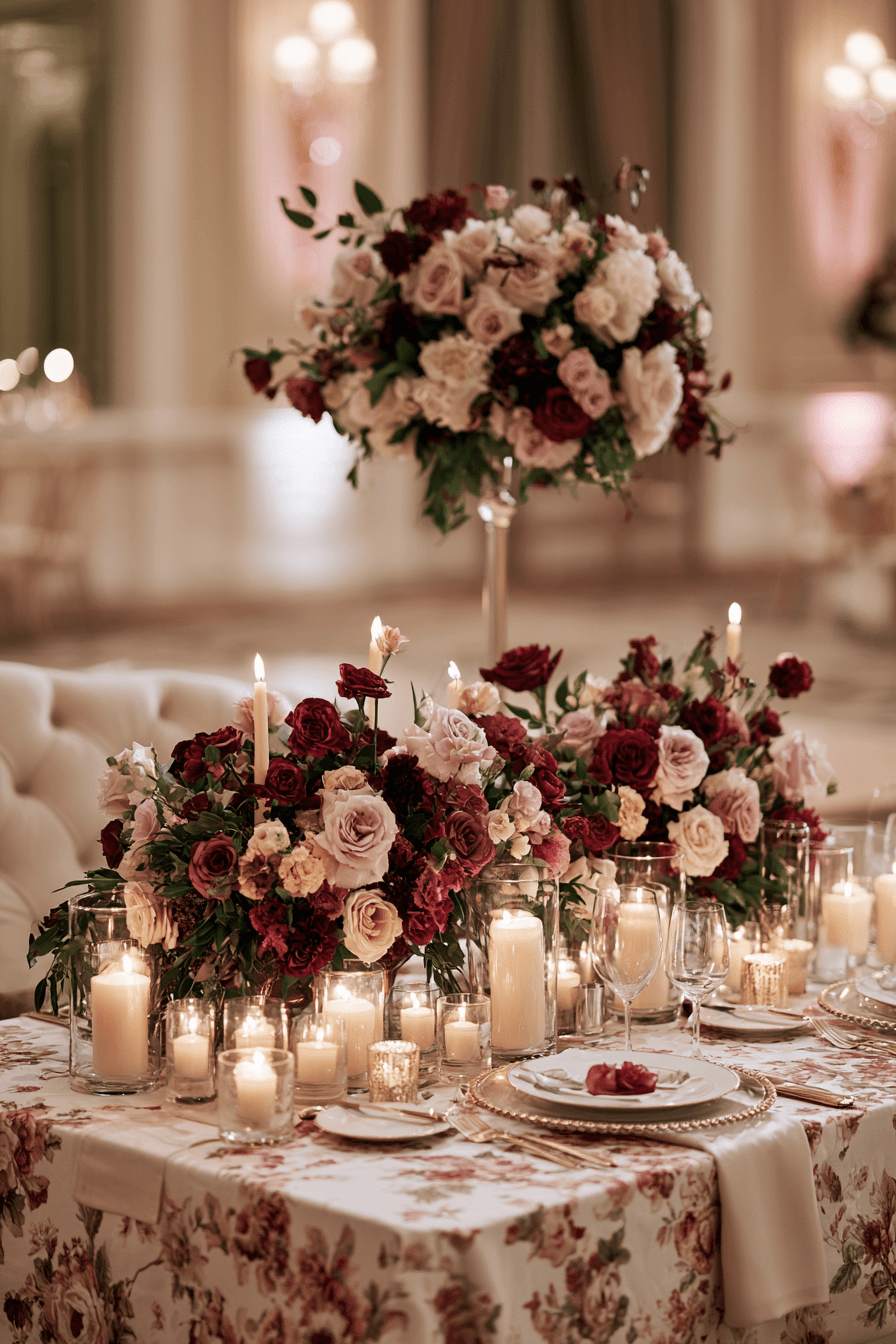 27 Burgundy and Blush Wedding Ideas for a Timeless Romantic Celebration
