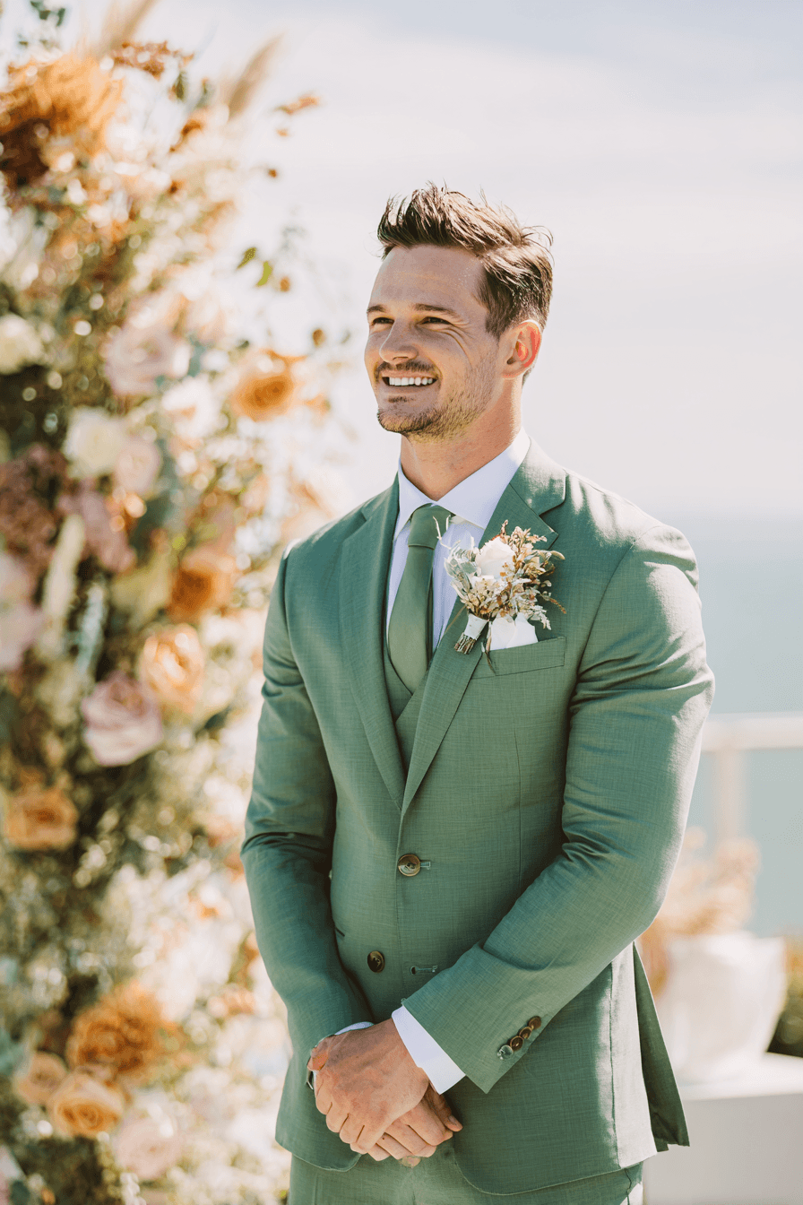 27 Green Groom Attire Inspirations for Every Wedding Theme