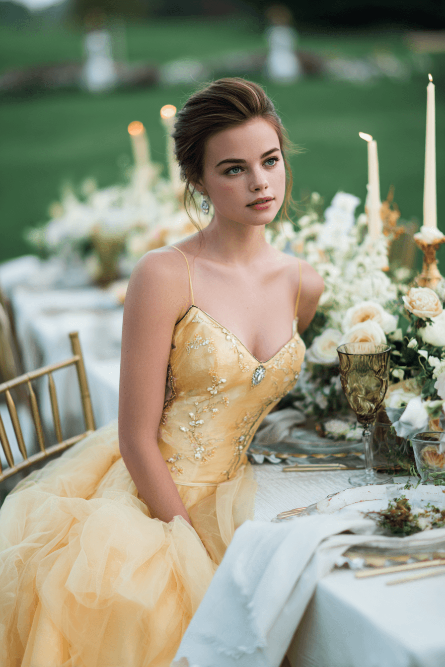 27 Stunning Butter Yellow Bridesmaid Dress Ideas for Elegant Weddings