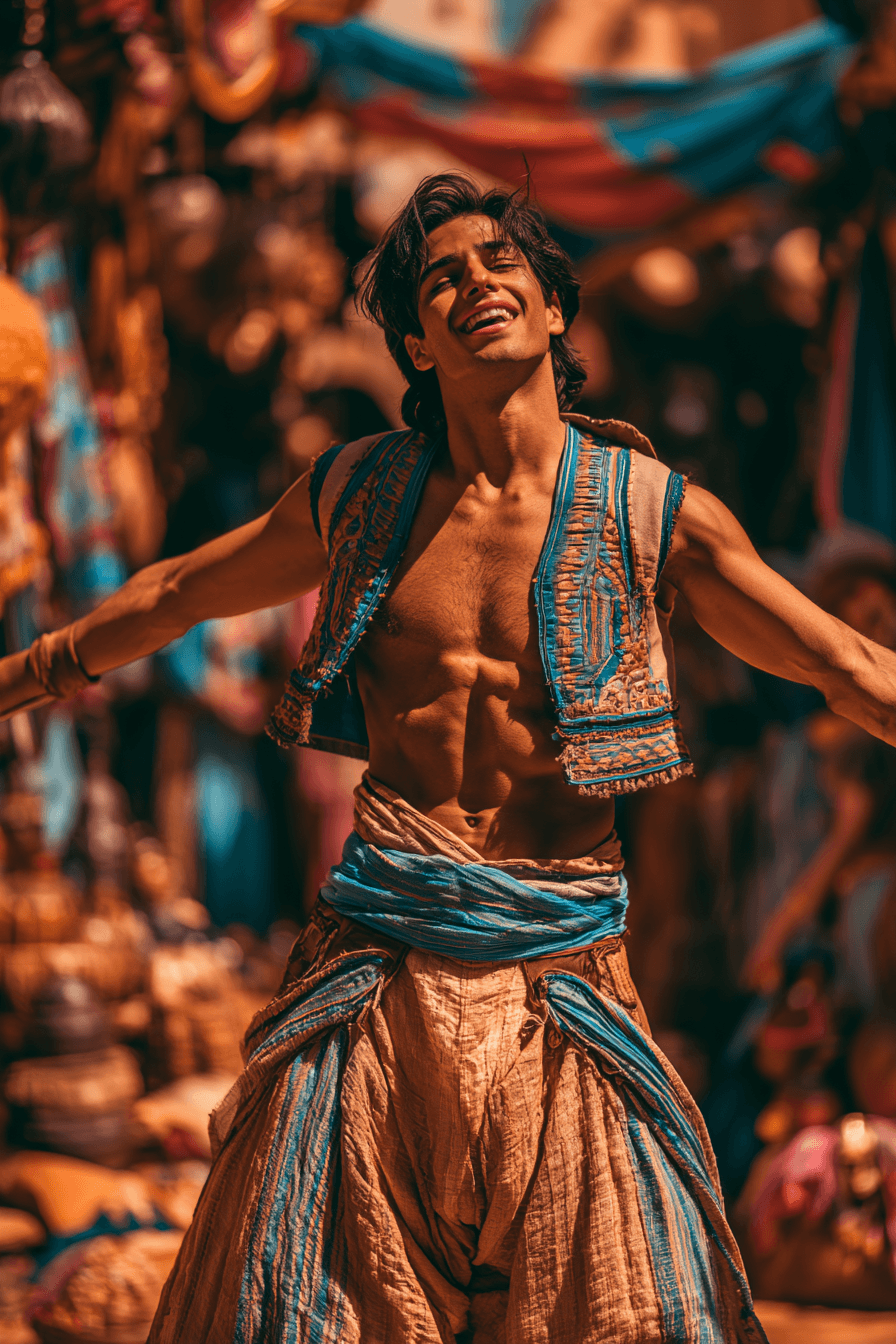 27 Enchanting Jasmine and Aladdin Costumes for Couples and Families