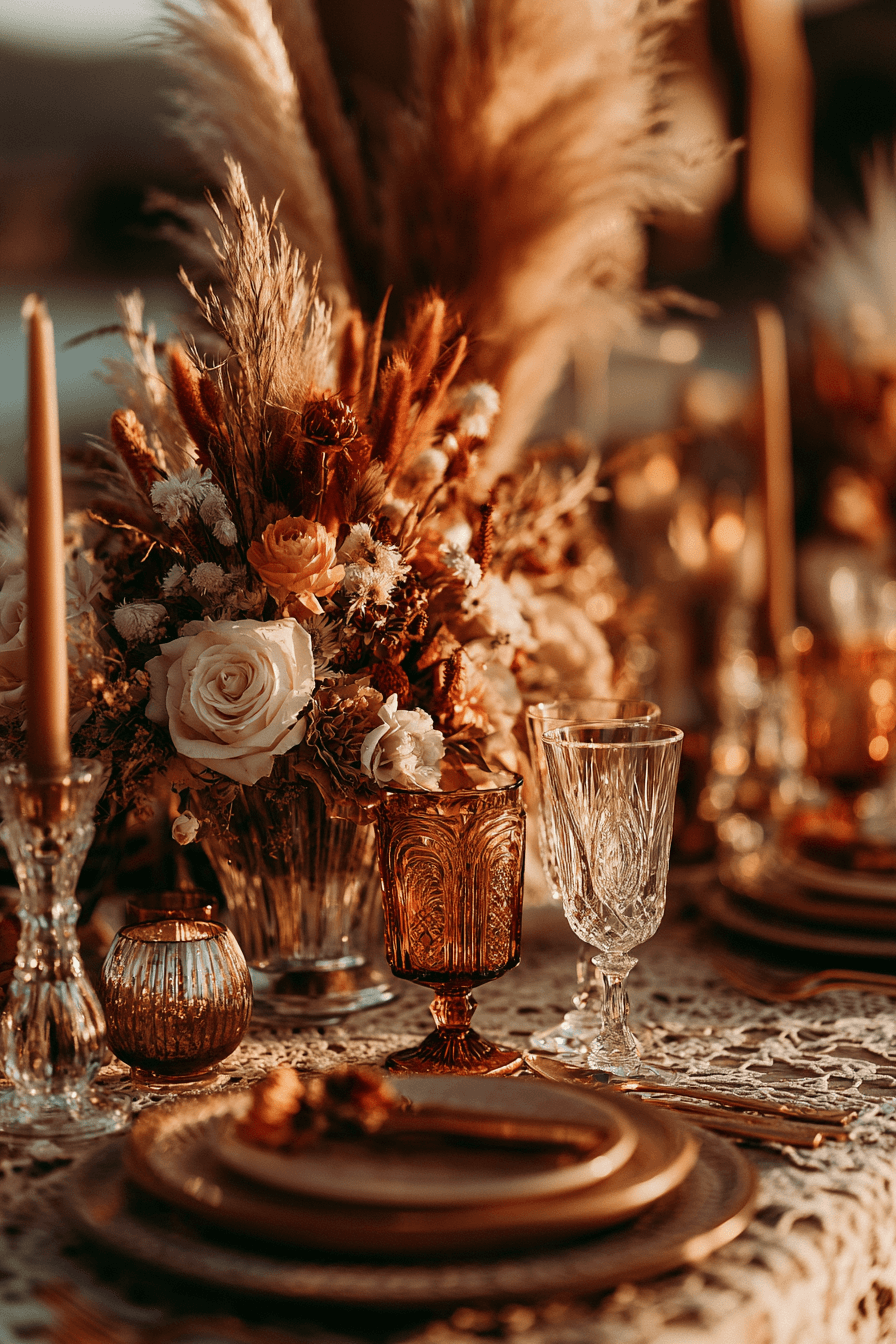 27 Stunning Burnt Orange Wedding Flower Ideas for a Romantic Celebration