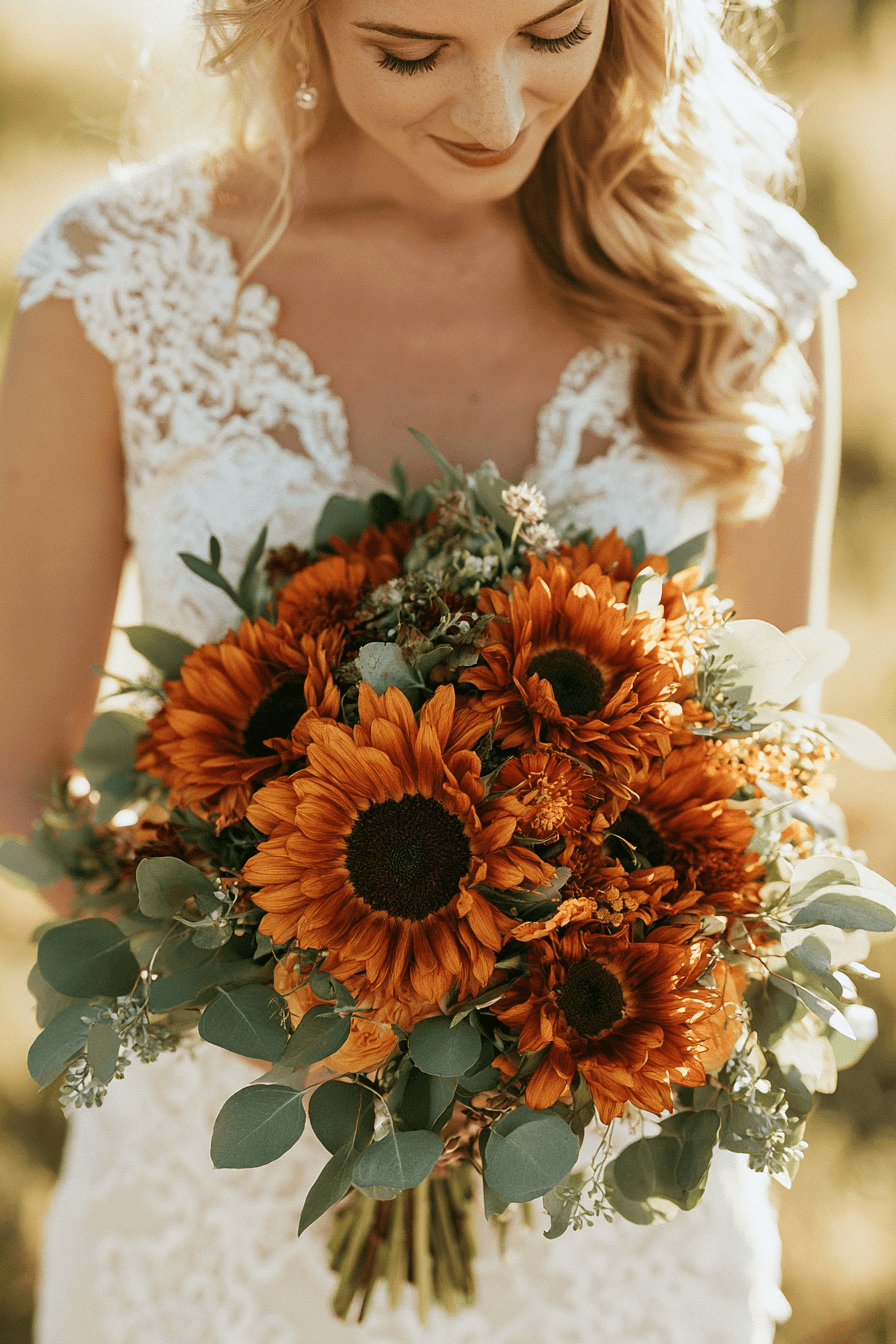 27 Stunning Burnt Orange Wedding Flower Ideas for a Romantic Celebration