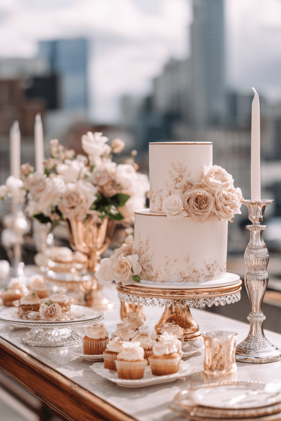 27 Elegant Rooftop Wedding Reception Themes Couples Love