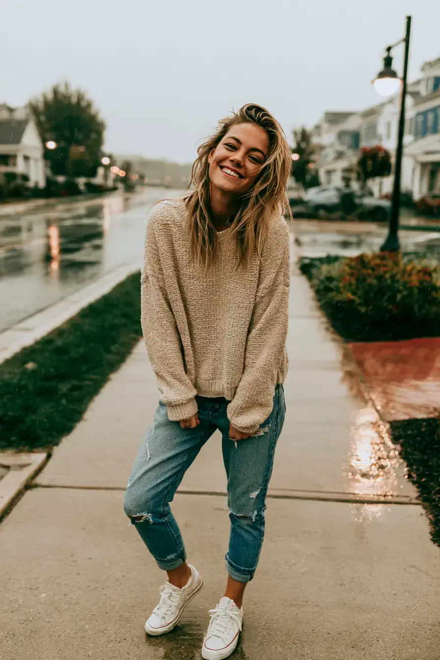 27 Rainy Weather Outfit Ideas for a Comfortable Yet Stylish Look