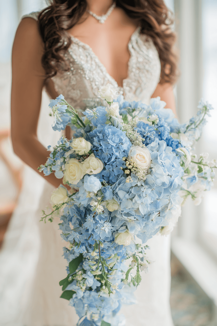 27 Dreamy Cascading Wedding Bouquet Designs Brides Love
