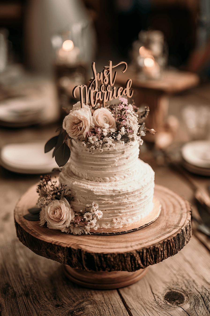 27 Romantic Just Married Cake Ideas Every Couple Will Love