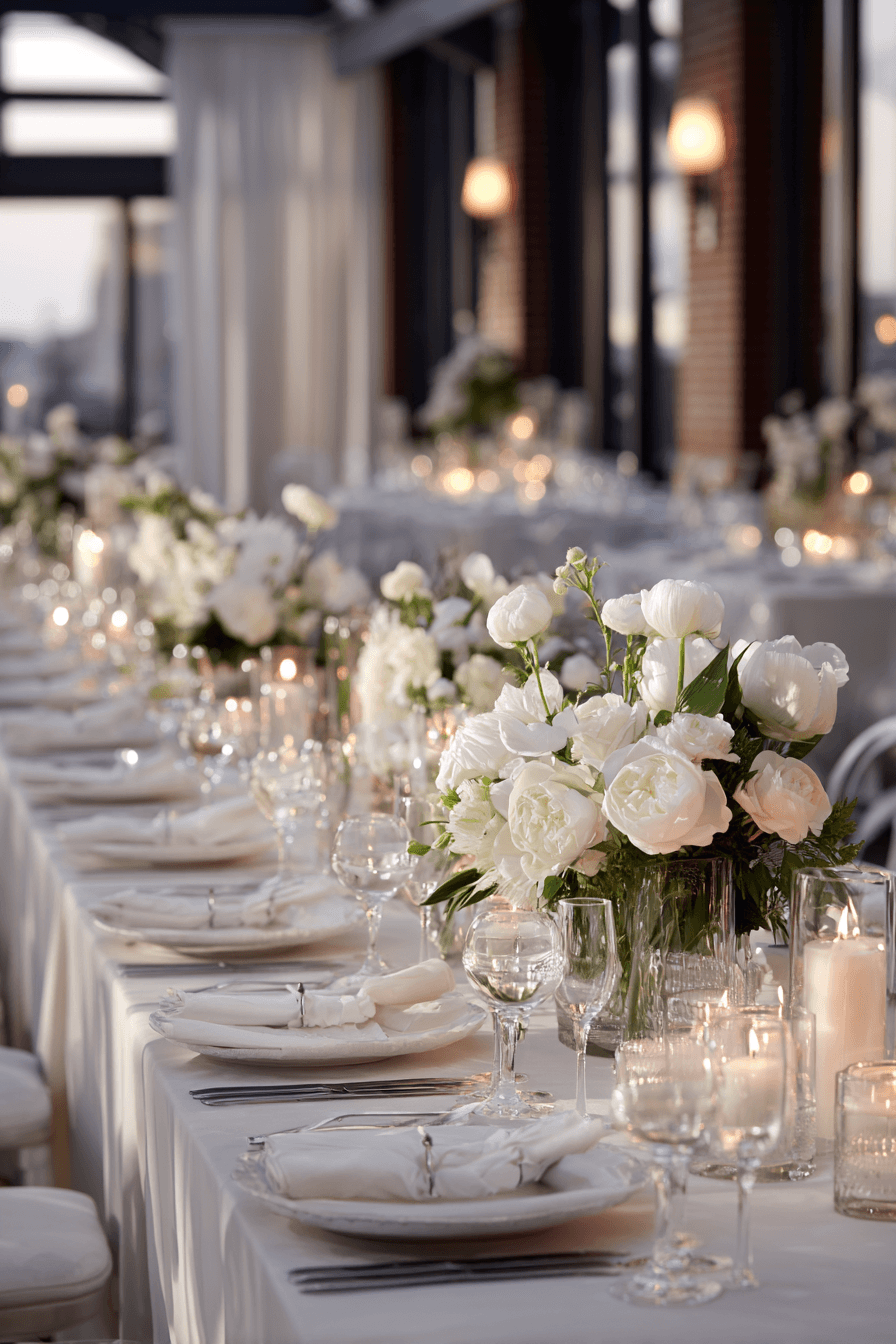 27 Elegant Rooftop Wedding Reception Themes Couples Love