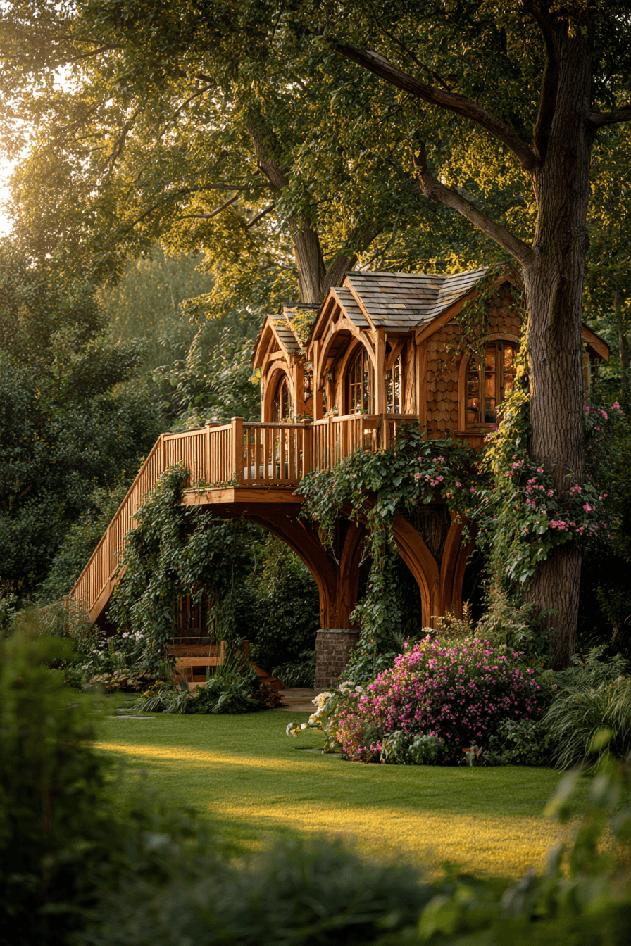 27 Fun Children's Garden Play Areas Kids Will Love Exploring