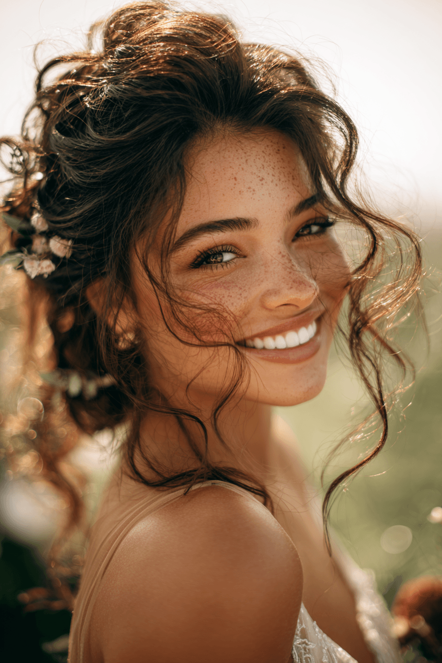 27 Beautiful Curly Hair Looks Perfect for Weddings