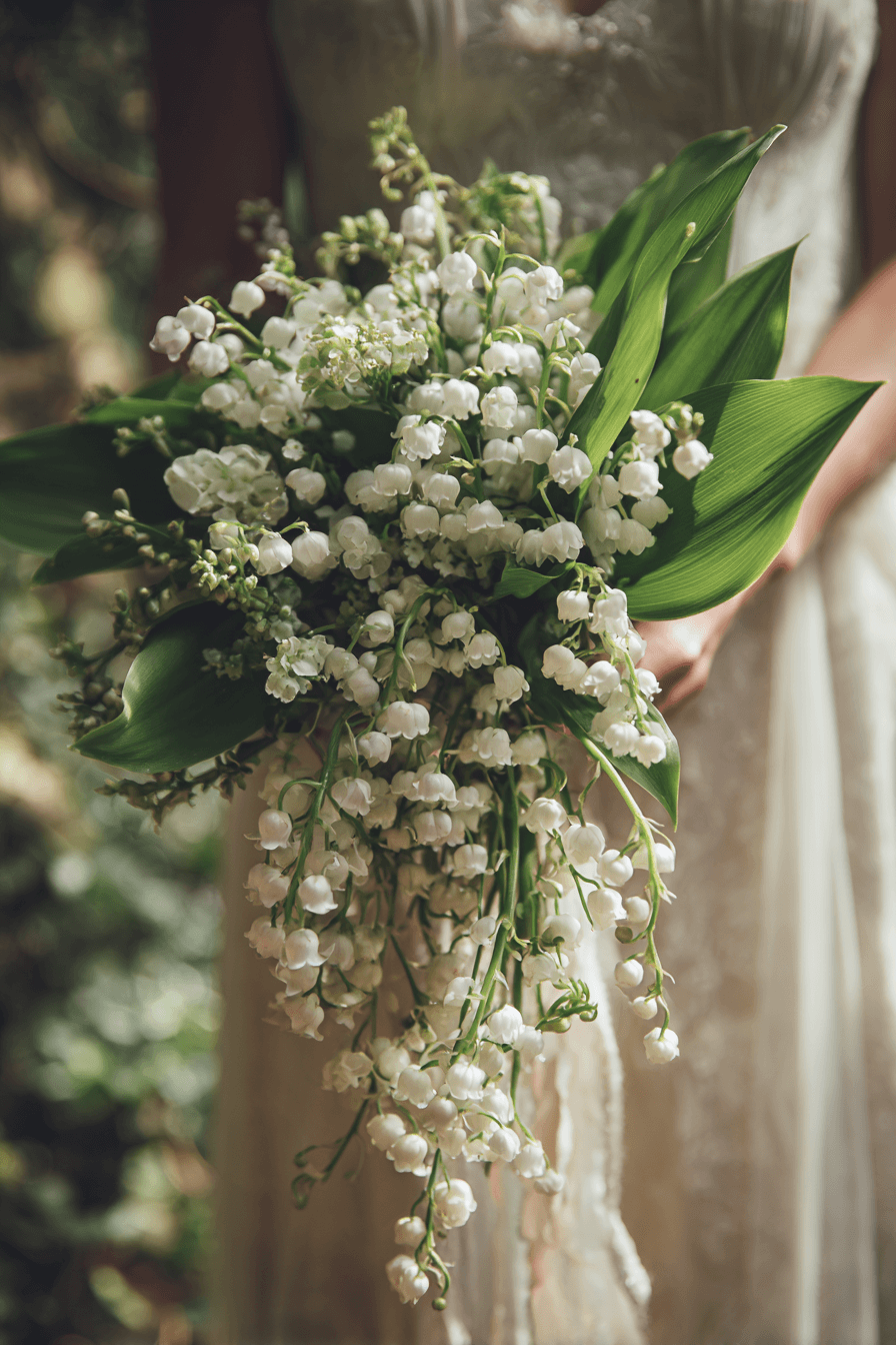 27 Dreamy Cascading Wedding Bouquet Designs Brides Love