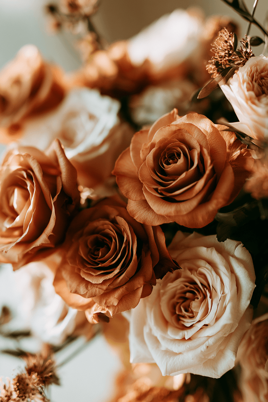 27 Stunning Burnt Orange Wedding Flower Ideas for a Romantic Celebration